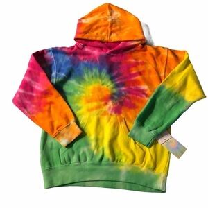 DREAMSICLE KIDS - TYE DYE HOODIE SIZE MEDIUM NWT